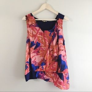 $10 SALE Anthro Leifsdottir Malva Abstract Floral